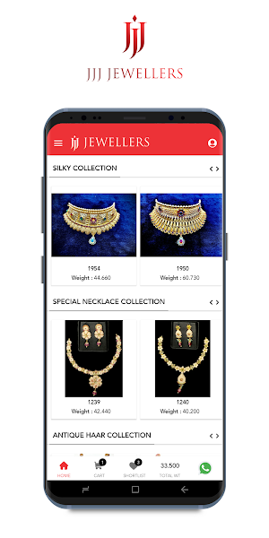 JJJ Jewellers Pvt Ltd Screenshot 1