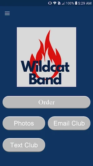 Paris High Band Boosters Screenshot 1