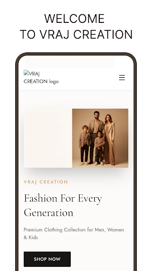 VRAJ CREATION Screenshot 0