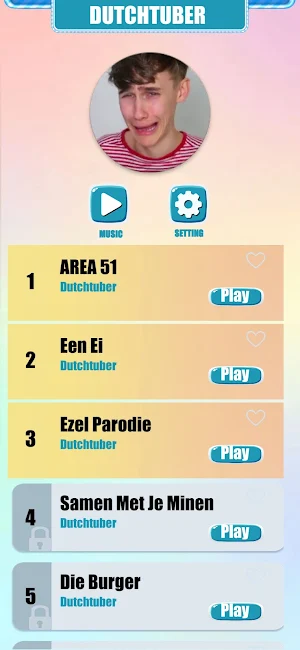 Dutchtuber Music Tiles Game Screenshot 3