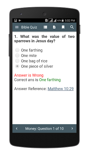 Bible Quiz - Endless Screenshot 1