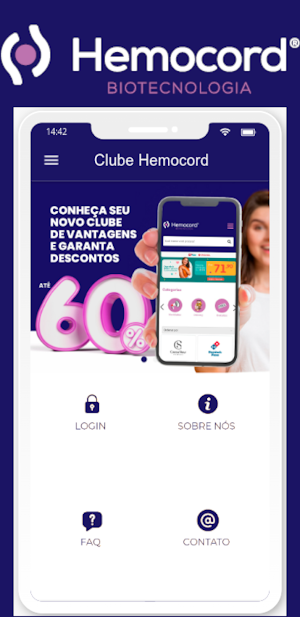 Clube Hemocord Screenshot 0