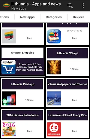 Lithuanian apps and tech news Screenshot 1