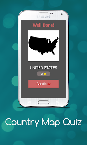 Country Maps Quiz Screenshot 1