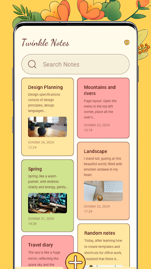 Twinkle Notes Screenshot 1