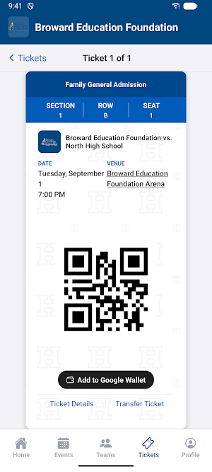 Broward Education Foundation Screenshot 2