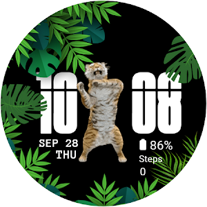 Dancing Tiger Watch Face Screenshot 2