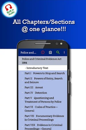 Police and Criminal Evidence Act 1984 (PACE) Screenshot 0