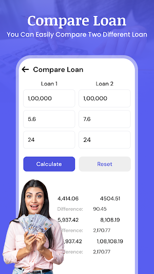 LoanCal - Loan EMI Calculator Screenshot 3