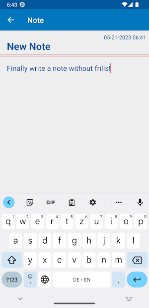 Notebook - Notes Screenshot 3