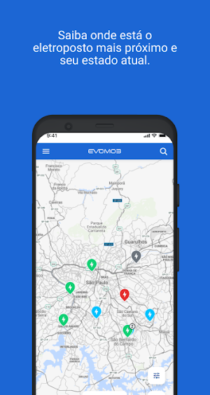 Evomob Screenshot 2