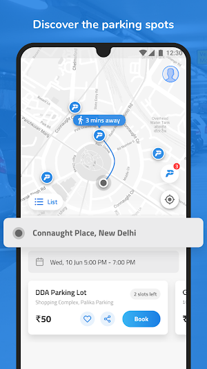 Park+  Discover and book the best parking spots Screenshot 0