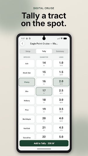 TimberTrak Screenshot 2