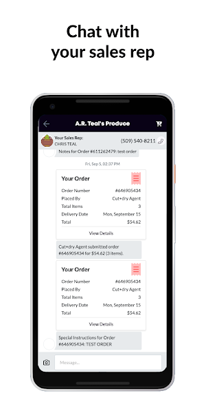 A.R. Teal Produce Screenshot 3