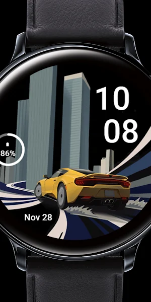 Race car Watch Face Screenshot 2