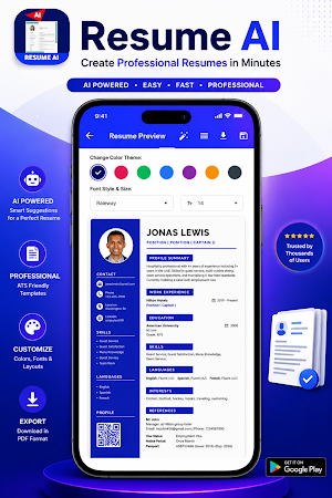 Resume AI: CV & Cover Letter Screenshot 2