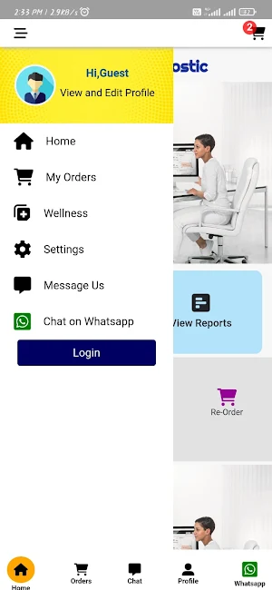 Vinayak Diagnostic Screenshot 2