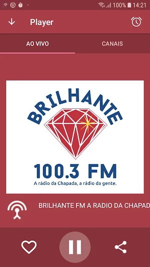 Brilhante FM 100,3 Screenshot 0