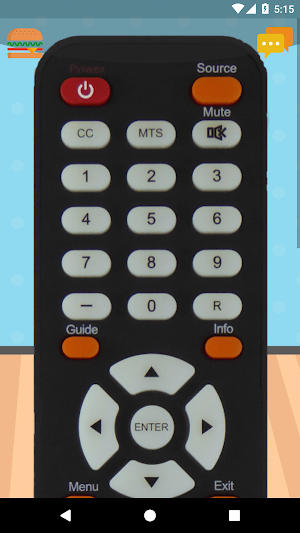 Remote Control For Sceptre  TV Screenshot 0