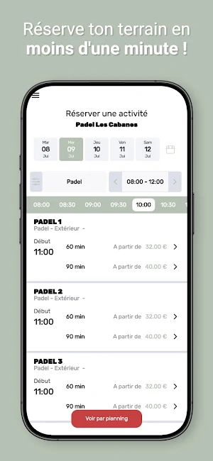 Padel Les Cabanes Screenshot 2