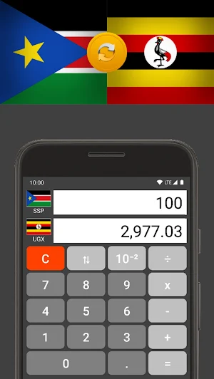 Uganda Shilling/S. Sudan Pound Screenshot 1