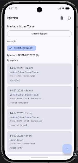 Energy Maintenance Report Screenshot 0