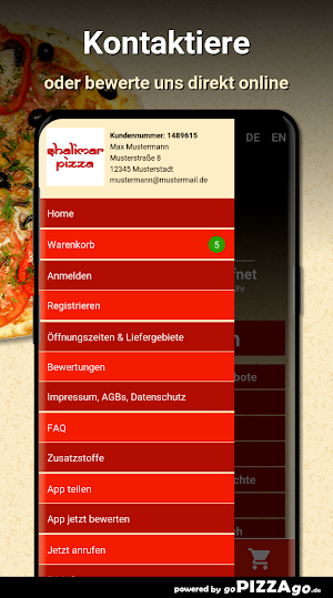 Shalimar Pizzaservice Kissing Screenshot 2