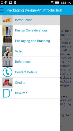 Packaging Design Screenshot 1