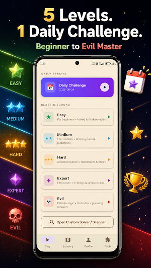 Sudoku: Classic Puzzle Game Screenshot 3