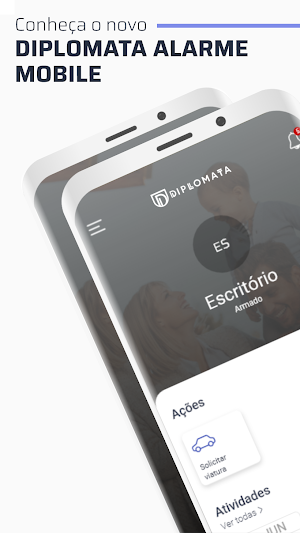 Diplomata Alarme Mobile Screenshot 0