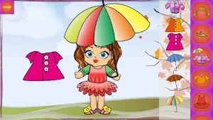 Cute Doll Dress Up Puzzle Screenshot 0