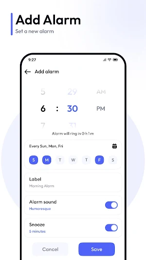 Simple Alarm Clock Screenshot 1