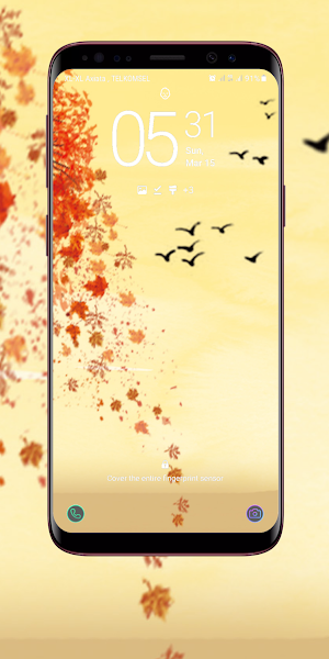 Yellow Aesthetic Wallpaper Screenshot 1