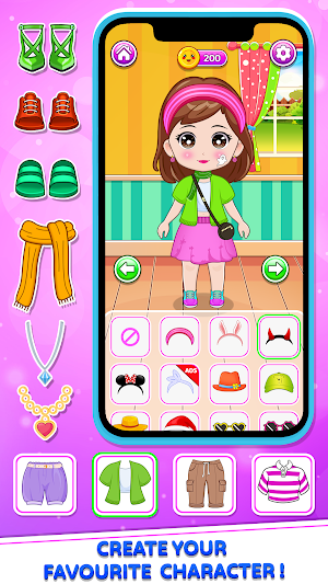 Sweet Girl Dressup & Makeup Screenshot 0