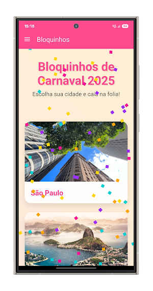 Bloquinhos de Carnaval 2026 Screenshot 0