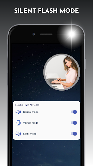 Flash Alerts - Blinking LED on Call and SMS Screenshot 2