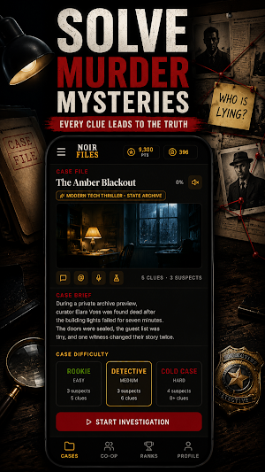 Noir Files: Detective Game Screenshot 0