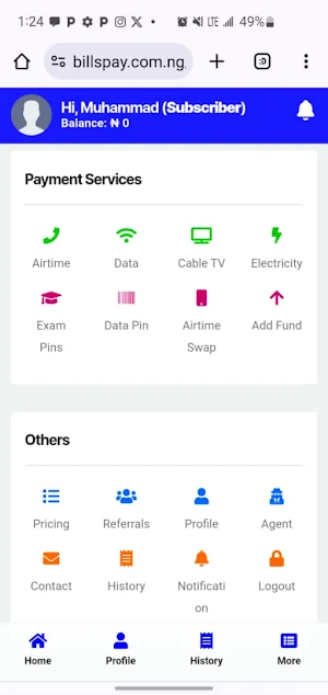 BillspayBillspay Screenshot 0