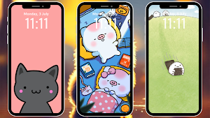 Cute Aesthetic Backgrounds Screenshot 1