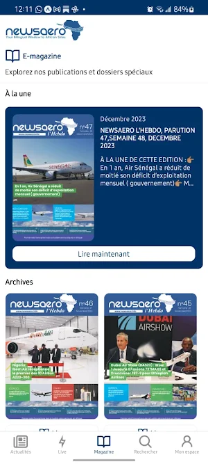 Newsaero Screenshot 3