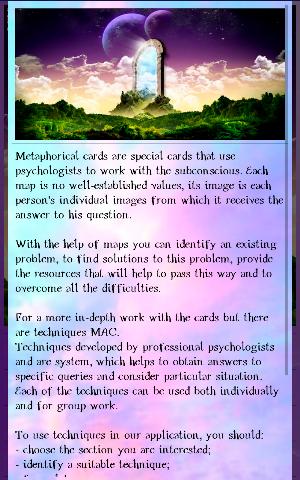 Metaphorical cards: Eleven Screenshot 1