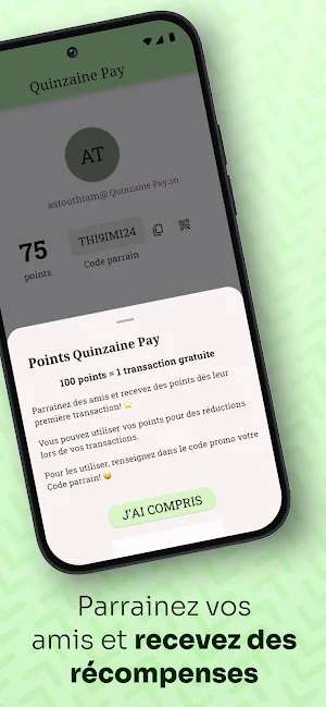 Quinzaine Pay Screenshot 3