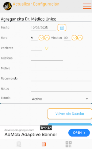 Appcontrol MiConsultorio Screenshot 1