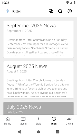 Ritter Church Screenshot 2
