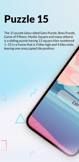 Puzzle 15 (Umidjon) Screenshot 0