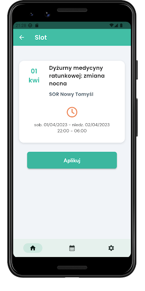 DyzurApp Screenshot 1