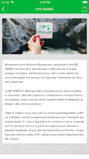 BE GREEN NETWORK Screenshot 1