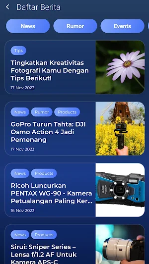 Halofoto App Screenshot 1