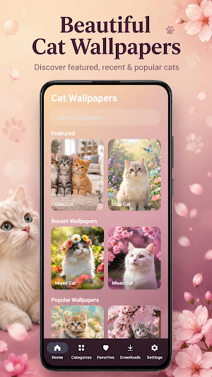 Cat Wallpapers Screenshot 0