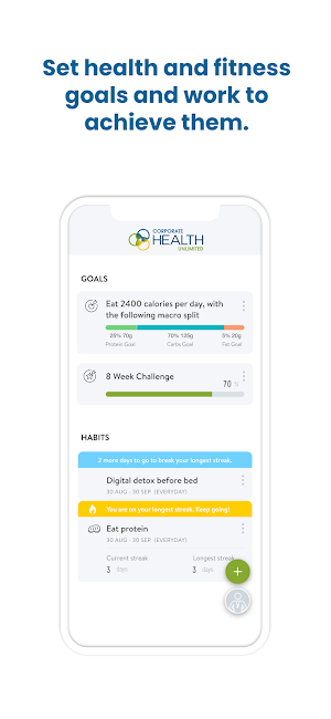 Corporate Health Unlimited Screenshot 3